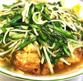 惣菜竜田揚げの和風あんかけ